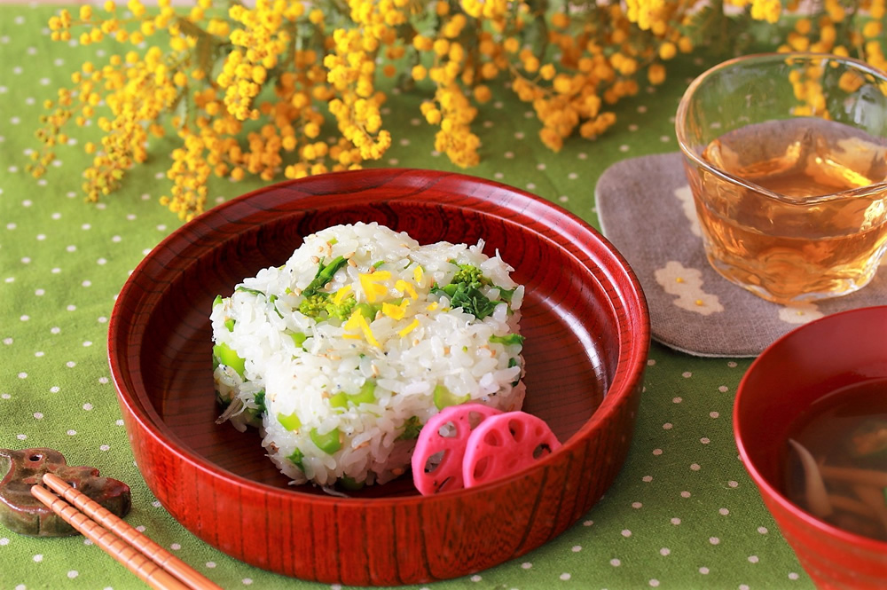 菜の花ごはん