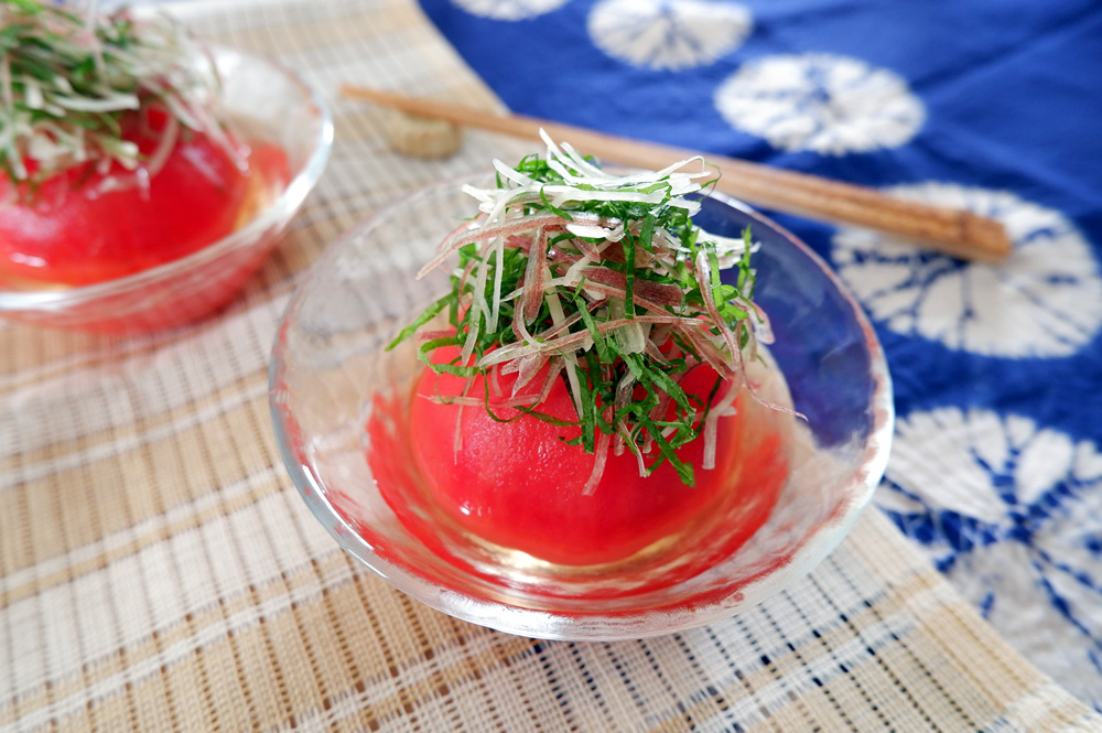 トマトの冷やしおでん